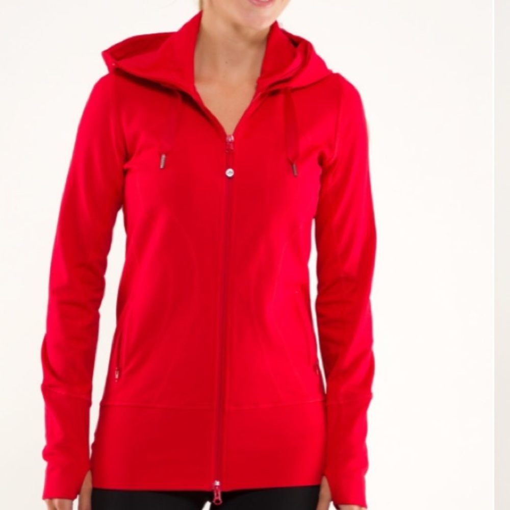 Lululemon In Stride jacket Brushed sz 6